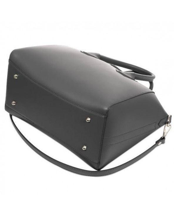WYTWORNY KUFEREK a'la ANTIGONA GIVENCHY VERA PELLE grafitowa