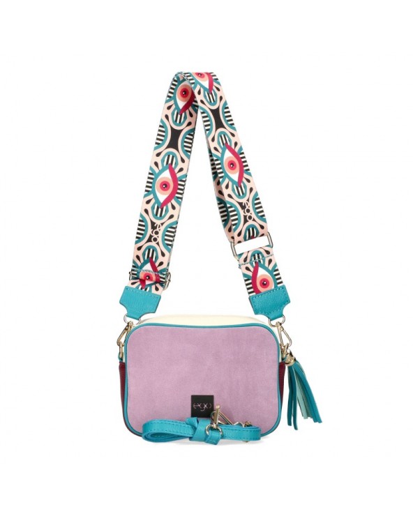 EGO cegiełka 3 paski lila ecu róż